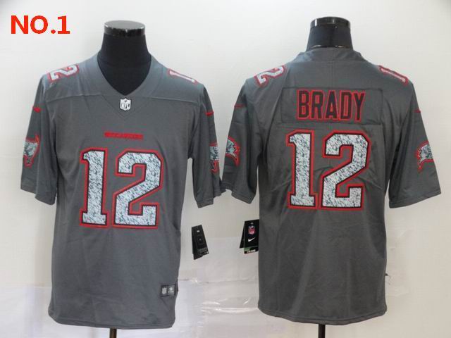 Men's Tampa Bay Buccaneers #12 Tom Brady Jerseys-2